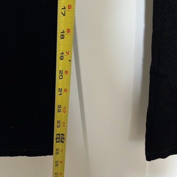 Rag & Bone Velvet Crop Dojo Jeans in Black Size 24 - Picture 7 of 9